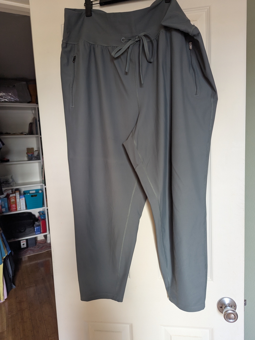Old Navy Women's Slate Gray Drawstring Jogger Pants